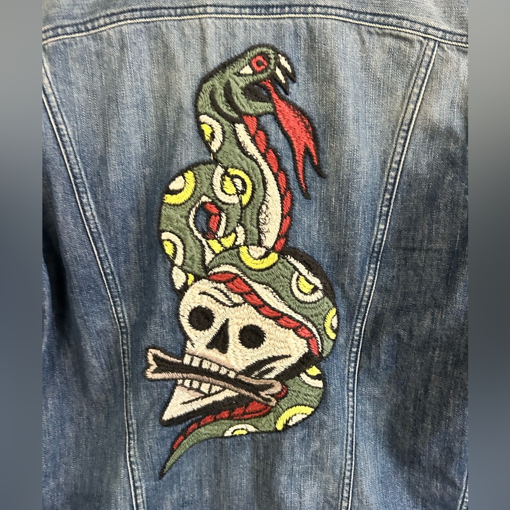 Diesel Industry Wild Spirit Women’s Jeans Jacket Size M - Picture 3 of 16